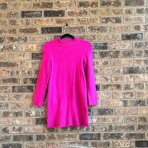 Crewcuts Fuchsia Knit Sweater Dress